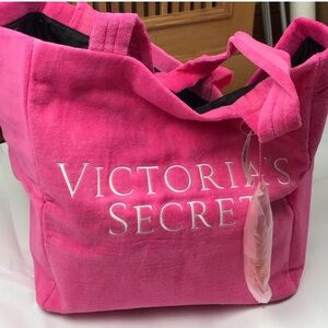 Victoria's Secret Bright Pink Tote